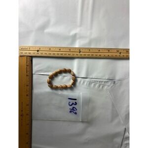 Brown Oval Bead Stretch Bracelet Natural Stone‎ Beads